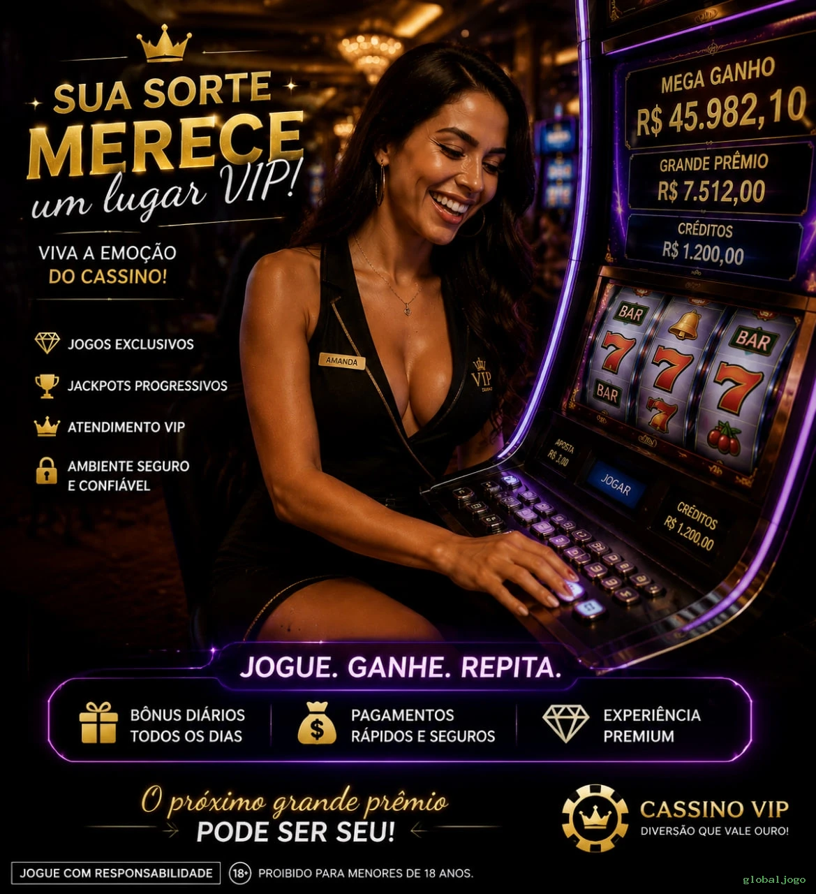 Cassino ao vivo globaljogo dealers